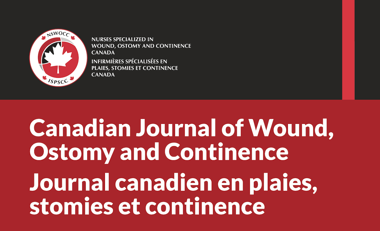 Le Journal canadien en plaies, stomies et continence (JCPSC)
